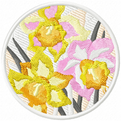 Floral Embroidery Design 4